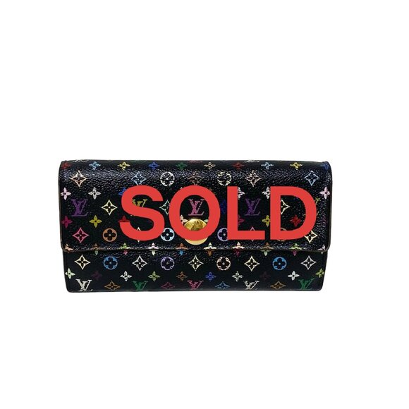 LOUIS VUITTON Portefeuille Sara Grenade Monogram Multicolore - 179-080425 - Picture 1 of 10